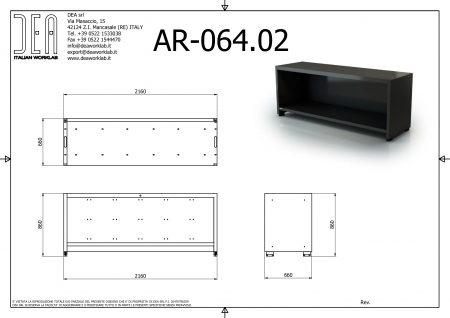 DEA AR-064.02 Тройной верстак, серия 90