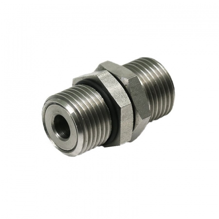 Соединение поворотное из нержавеющей стали MM 1/2” BSP, 200 бар - Flexbimec 1107