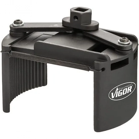 Vigor V4415 Универсальный ключ для масляных фильтров, 115-140 мм, привод 1/2" или ключ 24мм