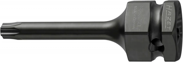 Hazet 995S6-T40LG 1/2" 24 мм Внешний шестигранник Ударная торцевая головка-бита Внутренний профиль TORX®