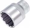 Hazet 900Z-30 1/2" Головка Внешний 12-гранный профиль. 30 мм