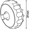 Vigor V2941 Трещотка реверсивная дисковая 1/4'', 72 зуба