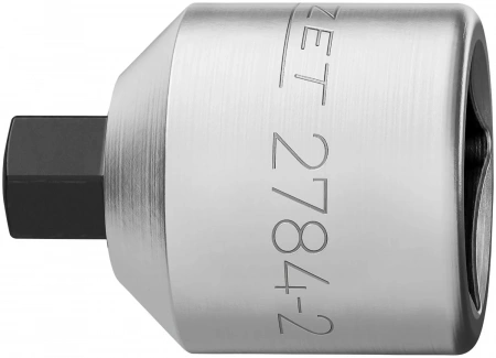 Hazet 2784-2 3/8" Торцевая головка-бита для тормозных суппортов Внутренний шестигранный профиль. 6 мм