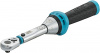 Hazet 5108-3CTCAL 1/4" Динамометрический ключ с сертификатом калибровки DAkkS 2.5-25 Нм ±3%