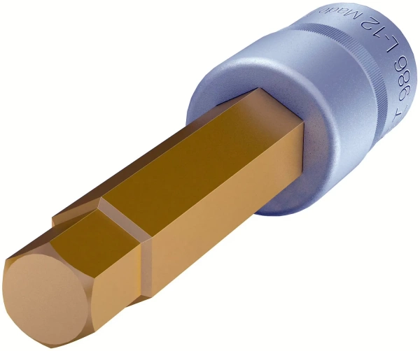 Hazet 986L-12 1/2" Торцевая головка-бита Внутренний шестигранный профиль. 12 мм