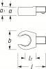 Вставка накидная разрезная 19 мм, 9х12 мм, Hazet 6612C-19