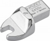 Вставка рожковая 7 мм, 9х12 мм, Hazet 6450C-7