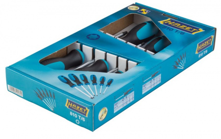 Набор отверток Torx Hazet 810T/6