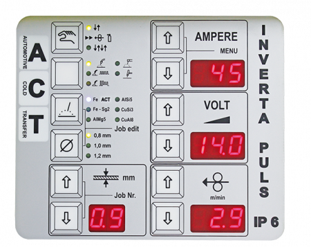 Wielander Schill InvertaPuls IP 6-2 ACT 3 × 400 V Сварочный аппарат MIG-MAG с двумя горелками Сталь/MIG-пайка