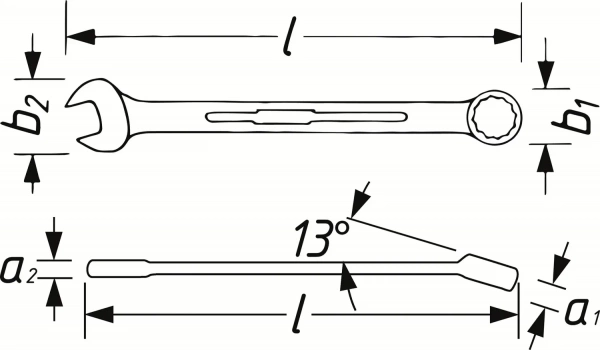 Hazet 606-19 Комбинированный ключ с трещоткой