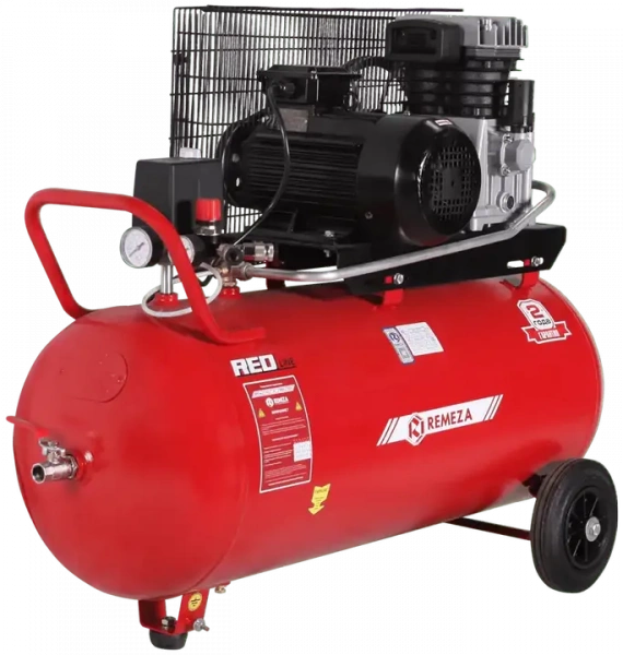 Поршневой компрессор Remeza СБ4/С-100.АВ470 (100 л, 510 л/мин, 10 бар)