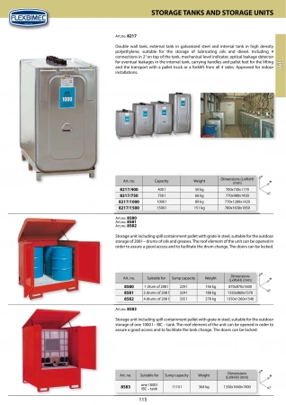 Уличный оцинкованный контейнер для одного IBC-бака 1000л, запираемый Flexbimec 8583
