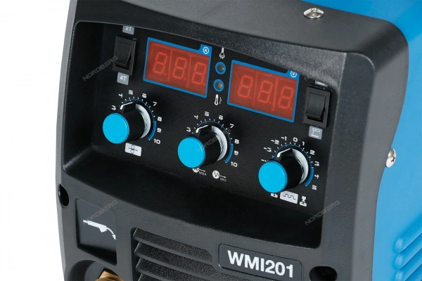 Аппарат сварочный инверторный MIG+MMA, 220 В NORDBERG WMI201
