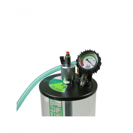 Маслосборник колесный, емкость 24л, пневмо слив, смотровая колба 6.5л Flexbimec 3027